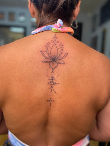 Explore chicago flag tattoo ideas, creative tattoo ideas in Atlanta, available at Iron Palm Tattoos & Body Piercing Atlanta