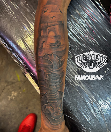 Find goat tattoo ideas for your next unique tattoo in Hammond at Famous Ink, Inc.