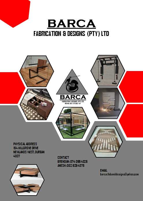 Barca Fabrication and Design (Pty) Ltd