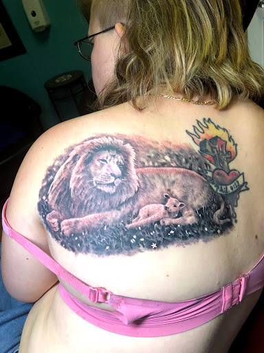 Explore pantera tattoo ideas, creative tattoo ideas in Roanoke, available at Asylum Studios