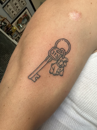 Explore death star tattoo ideas, creative tattoo ideas in Olympia, available at Capitol City Tattoo and Piercing