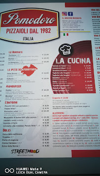 Pizzeria Pomodoro Pesaro à Pesaro menu
