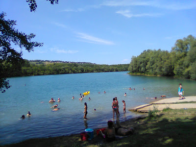 Plan d'eau du Colombier à Anse