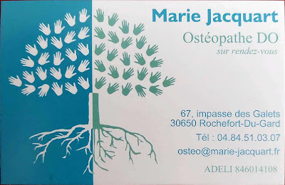 Marie Jacquart Cabinet d'Ostéopathie à Rochefort-du-Gard