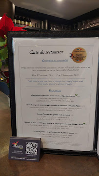 Restaurant La Maniguette à Chavigny - menu / carte
