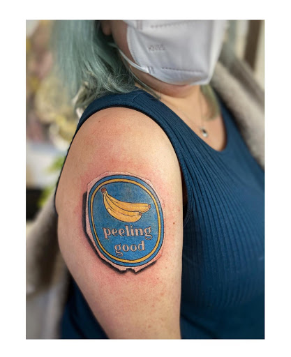 Explore m&m tattoo ideas, creative tattoo ideas in Moline, available at ARTIST AIMEE TATTOOS - AF Tattoo Studio