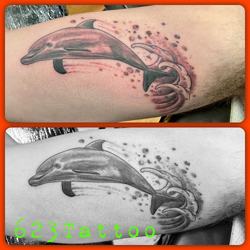 Explore tattoo ideas for spine, creative tattoo ideas in Watertown, available at 623 Tattoo