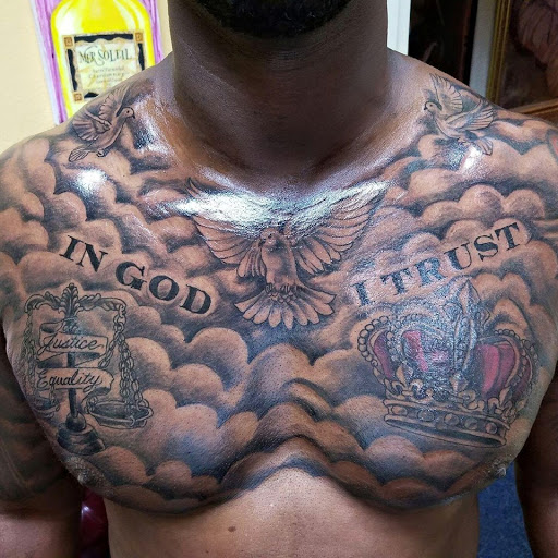 Explore mikasa tattoo ideas, creative tattoo ideas in Dallas, available at Lizards Ink Tattoo and Piercing