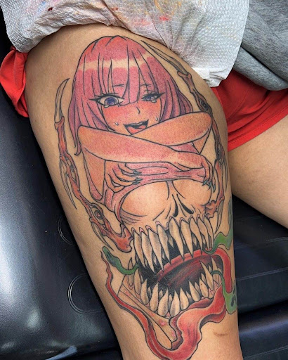 Explore fire fighter tattoo ideas, creative tattoo ideas in Yakima, available at Wallflower Body Piercing & Crazy Ink Tattoo