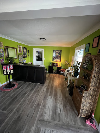 Explore dark tattoo ideas for women, creative tattoo ideas in Hartselle, available at Ethereal Alchemy Tattoo Collective
