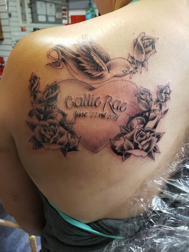 Explore cowboy bebop tattoo ideas, creative tattoo ideas in Spokane, available at All About It Tattoo Studio