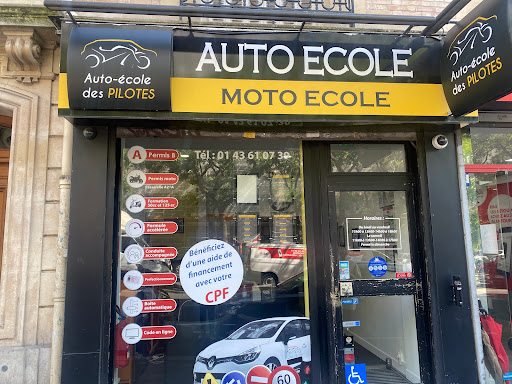 Auto École Des Pilotes à Paris, Paris