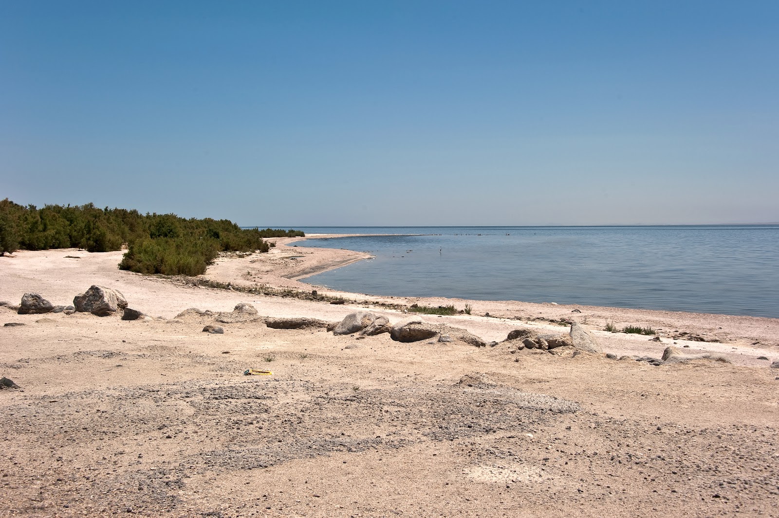 Foto von Corvina Beach mit türkisfarbenes wasser Oberfläche