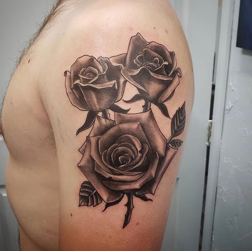 Explore snow tattoo ideas, creative tattoo ideas in San Diego, available at Funhouse Tattoo