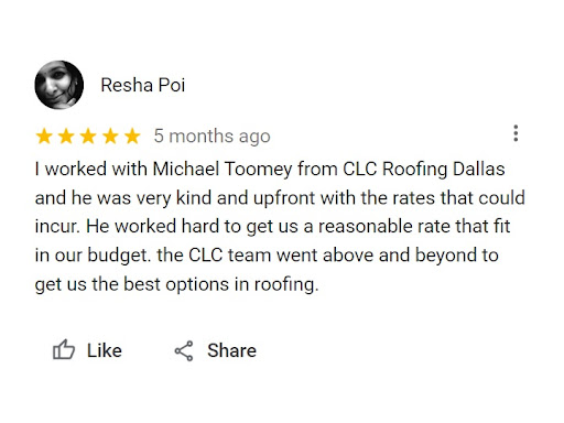 Roofing Contractor «CLC Roofing, Inc.», reviews and photos, 200 E Belt Line Rd #203, Coppell, TX 75019, USA