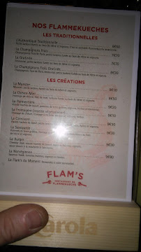 Flam's Vendenheim à Vendenheim menu