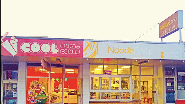 The noodle shop & Cool Cups n’ Cones