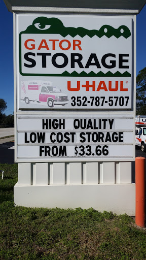Self-Storage Facility «Gator Storage Uhaul», reviews and photos, 2604 South St, Leesburg, FL 34748, USA
