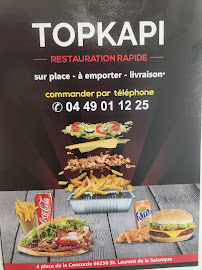 Aliment-réconfort du Restauration rapide Topkapi suite kebab,tacos, burgers, grillades à Saint-Laurent-de-la-Salanque - n°19