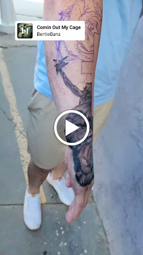 Explore shoulder cap tattoo ideas, creative tattoo ideas in Caldwell, available at Blue Ring Studio Tattoo & Piercing
