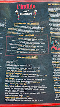 Restaurant tex-mex (Mexique) L'Indigo Café à Marseille - menu / carte