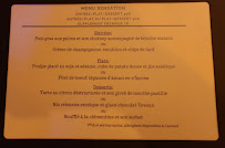 Menu / carte de Le Ivy Restaurant à Laval