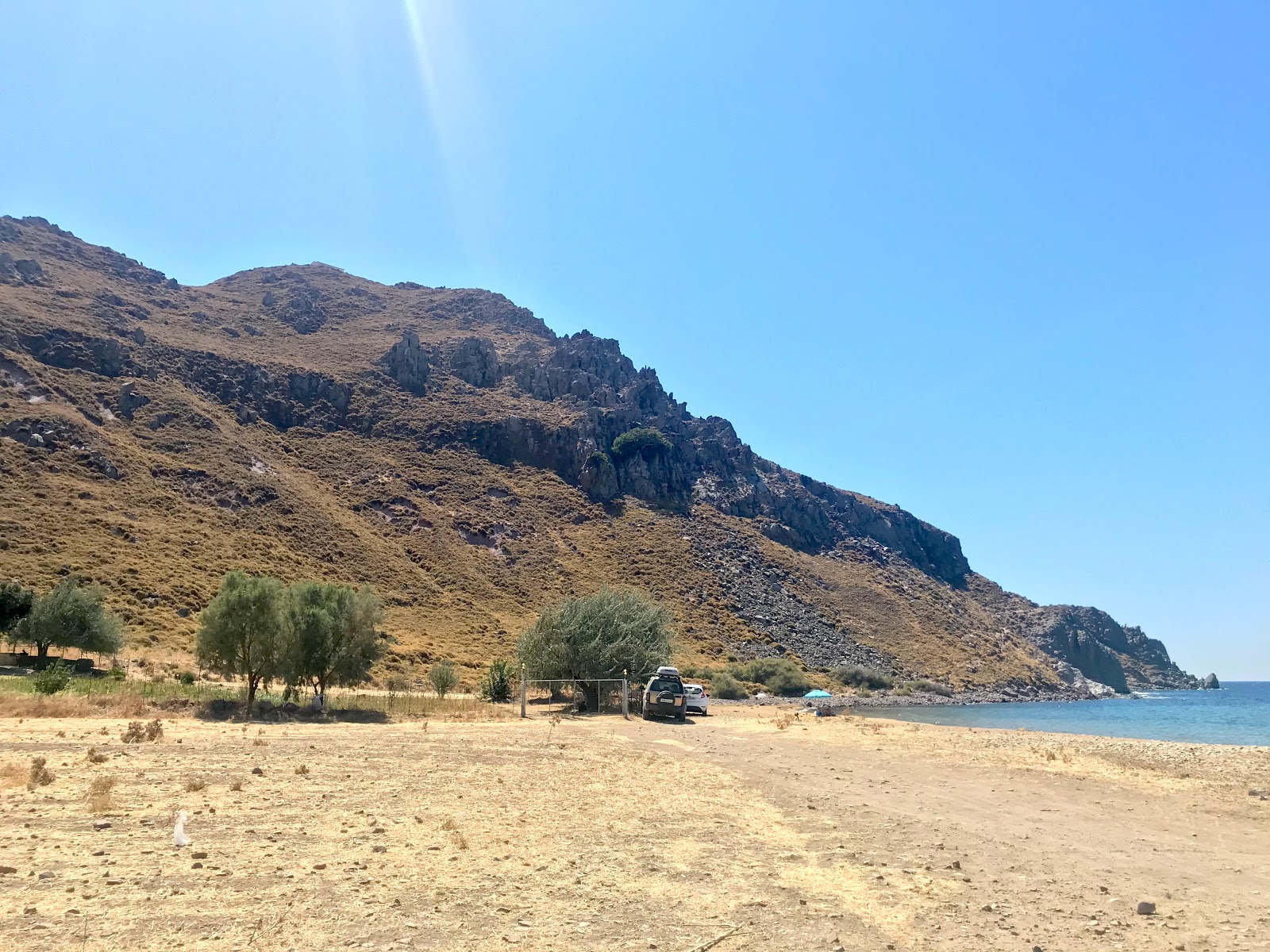 Paralia Karvoinolakas'in fotoğrafı çok temiz temizlik seviyesi ile