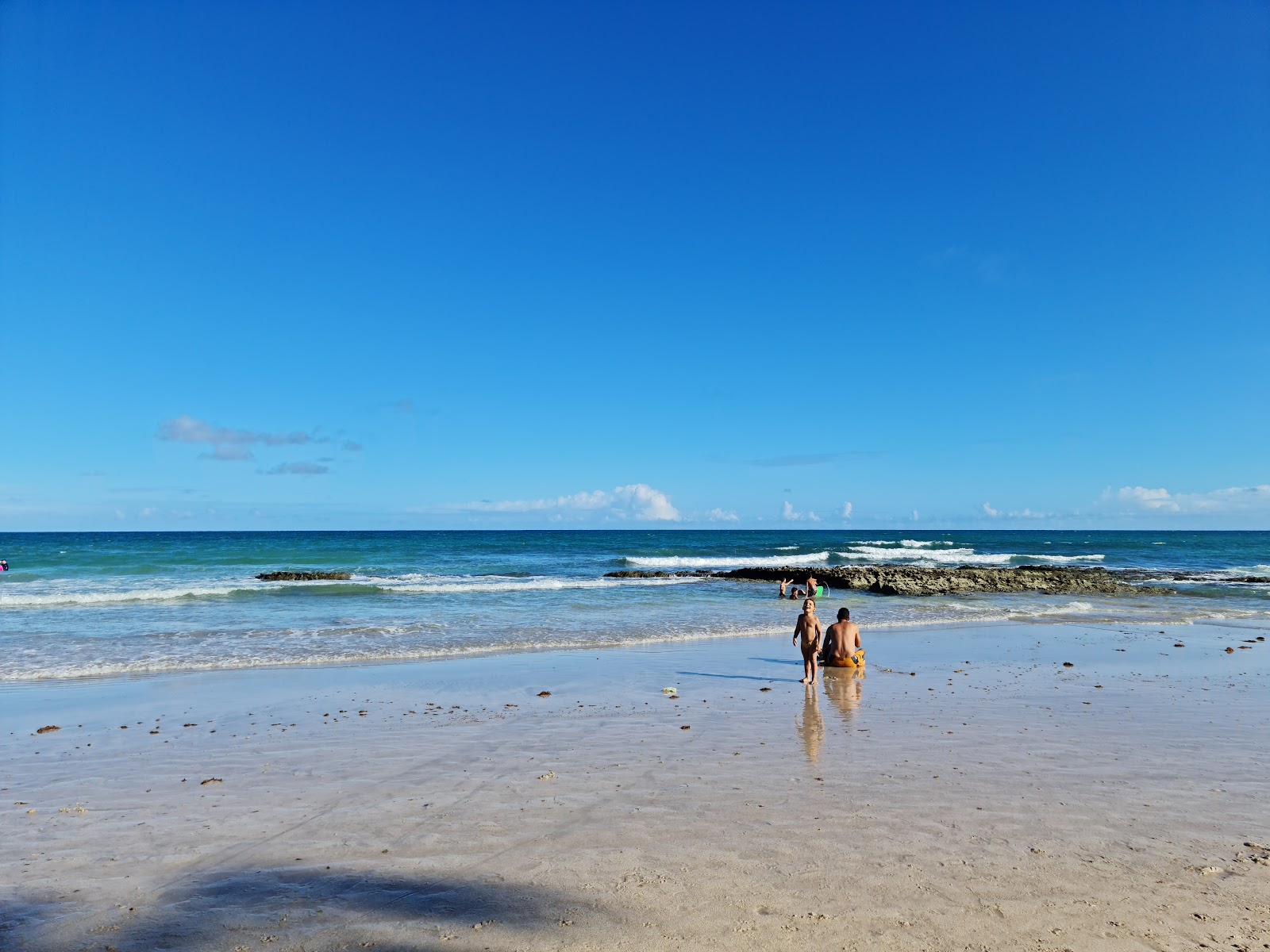 Photo of Carneiros Beach with turquoise pure water surface