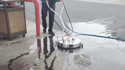 Dripping Wet Pressure Washing
