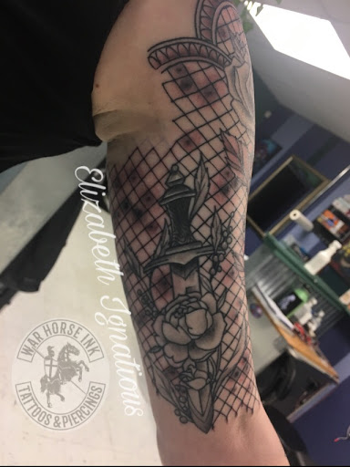 Explore mountain tattoo ideas for females, creative tattoo ideas in Kent, available at War Horse Ink