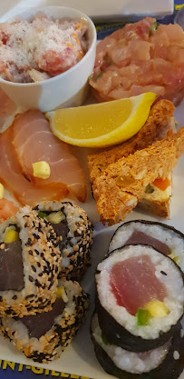 Sushi du Restaurant de spécialités à base de poisson-pêcheur Le D.C.P à saint gilles les bains - n°4