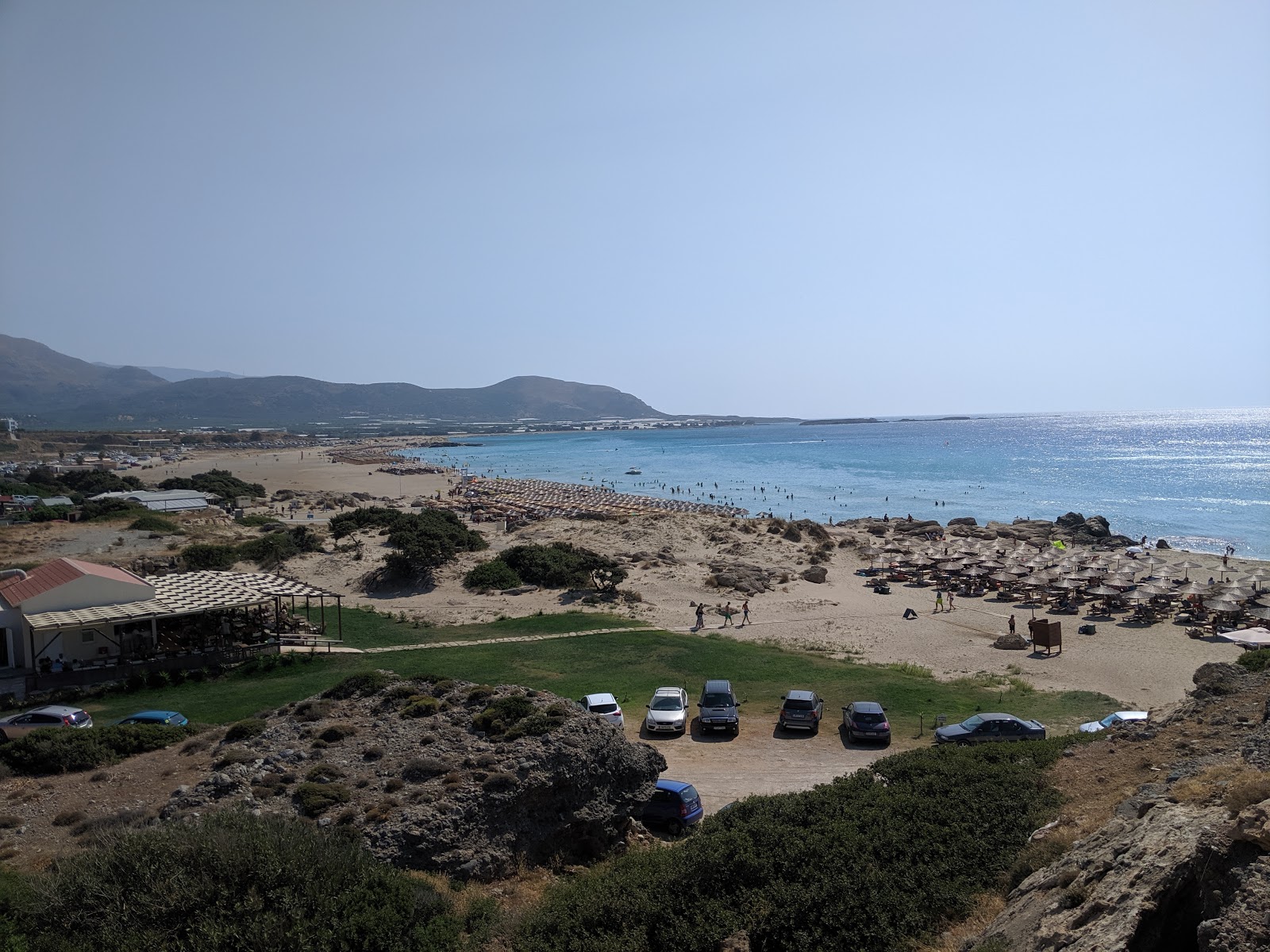 Photo de Plage de Falasarna - endroit populaire parmi les connaisseurs de la détente