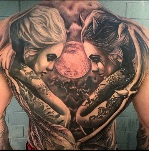 Explore celtic dragon tattoo ideas, creative tattoo ideas in Glendale, available at Knucklehead Tattoo Shop