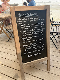 Menu / carte de Chai Bertrand à Lège-Cap-Ferret