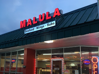 Malula wings seafood subs salad