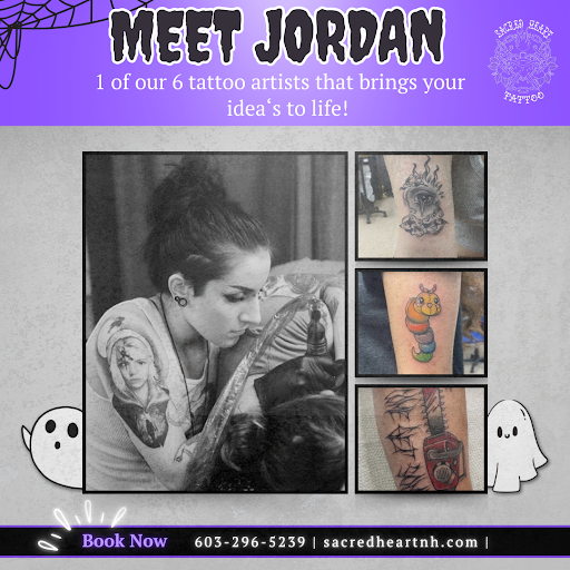 Find family of 6 tattoo ideas for your next unique tattoo in Manchester at Sacred Heart Tattoos