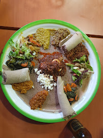 Injera du Restaurant érythréen Restaurant Asmara -ቤት መግቢ ኣስመራ - Spécialités Érythréennes et Éthiopiennes à Lyon - n°11