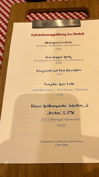 Carte du Gasthof Zum Bahnhof à Staufen