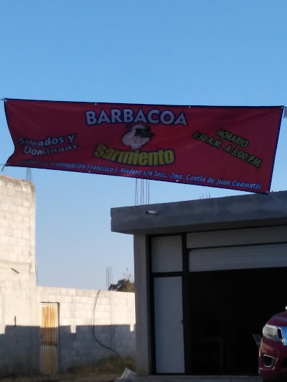 Barbacoa Sarmiento - Contla de Juan Cuamatzi, Av Fco I Madero S/N, sección 7ma, 90670 Tlax., Mexico