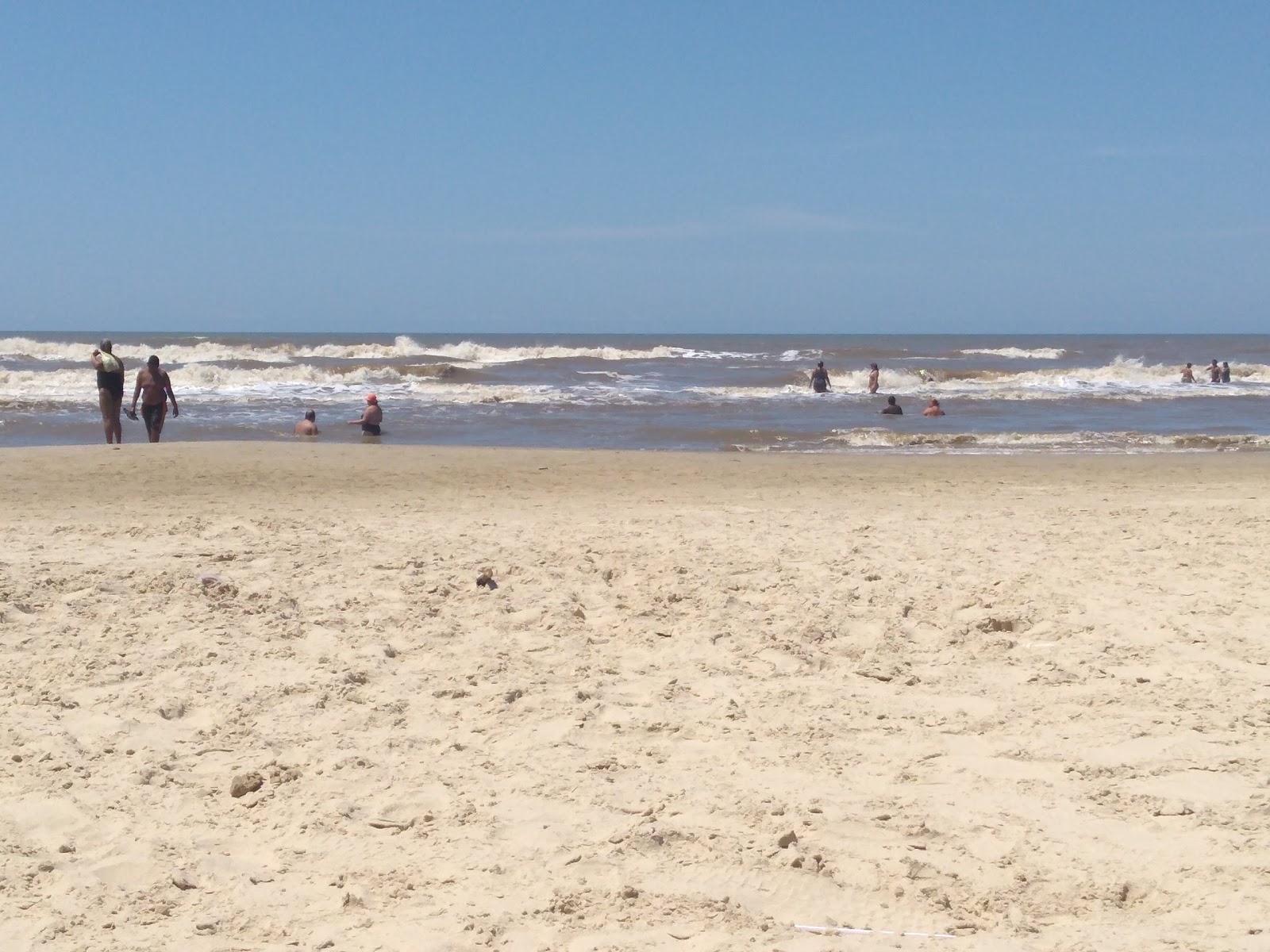 Foto af Praia de Cidreira med lang lige kyst