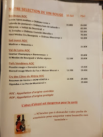 Le Moulin de La Rivière à Essarts-en-Bocage menu