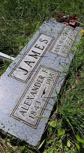 Frank James Grave Site