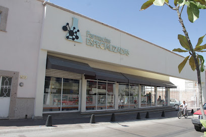 Farmacias Especializadas Galeana Sur 335, Obraje, 20230 Aguascalientes, Ags. Mexico