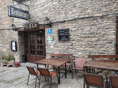 Bar Restaurante Fes - C. Mayor, 22, 22330 Aínsa, Huesca, Spain