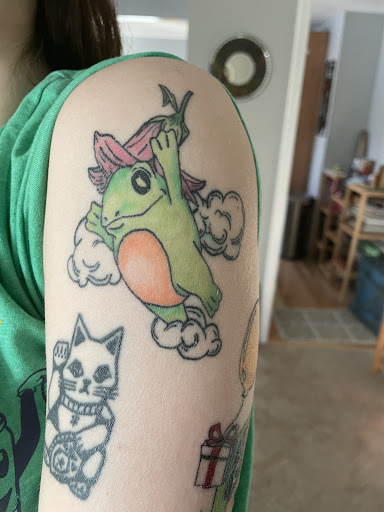 Explore mens bicep tattoo ideas, creative tattoo ideas in Fort Wayne, available at FullBloom Tattoos