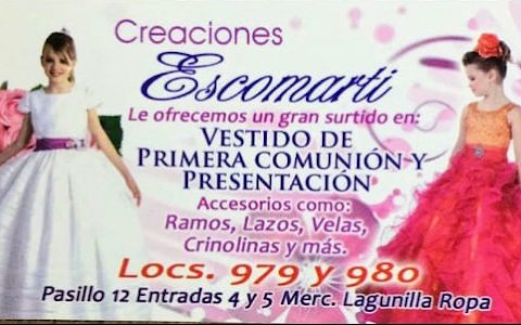 Escomarti Vestidos Comunión Presentación Pages Bautizo Y Accesorios -  Clothing wholesale market place in Coacalco, Mexico 