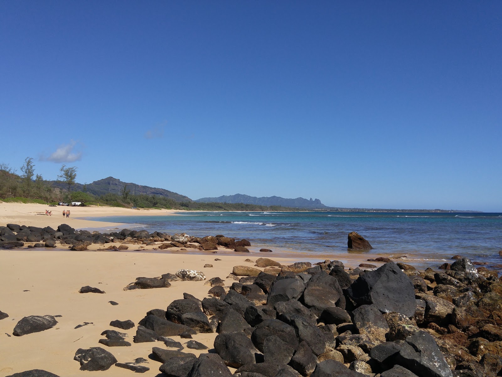 Foto af Kauai Beach med lys sand overflade