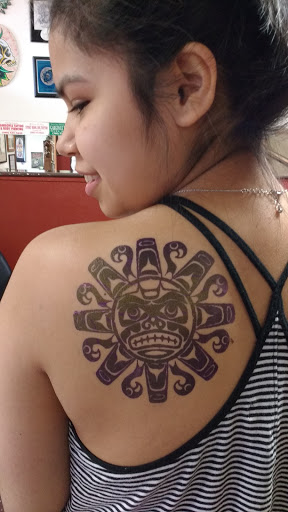 Explore just keep swimming tattoo ideas, creative tattoo ideas in Aberdeen, available at Gargoyle Tattoo