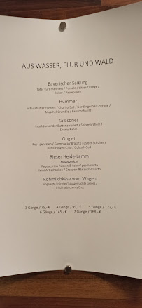 Meyers Keller | Jockl Kaiser à Nördlingen menu