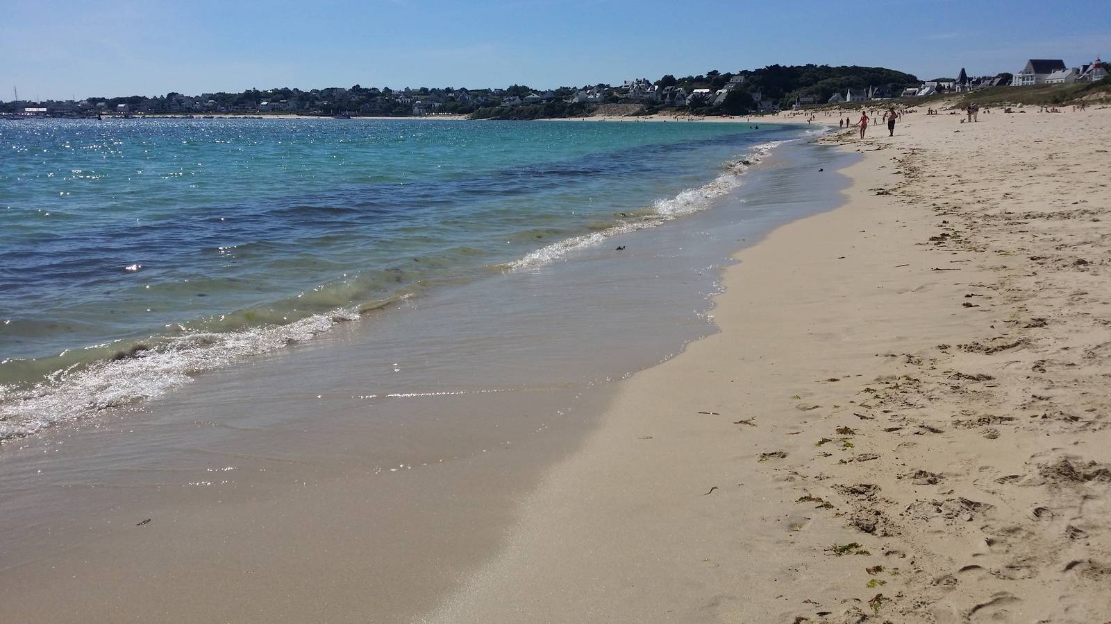 Foto van La grande plage en de nederzetting